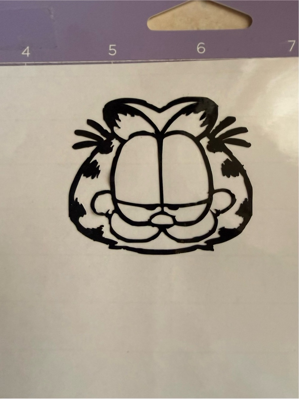 Black Cat decal
